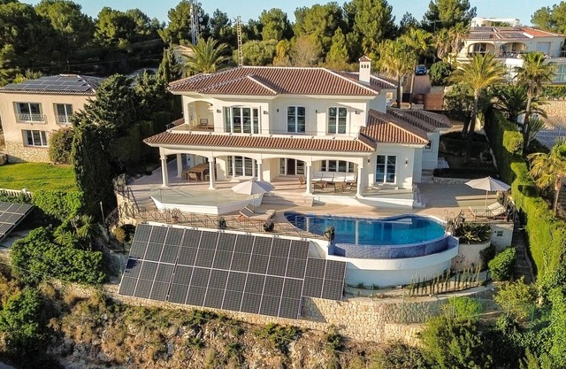 Villa San Antonio, las mejores vistas al mar de Jávea, Lujo para 8 personas