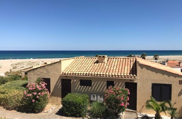 Villa T3 3/4 pers - Aire, WiFi, Parking - Port Leucate