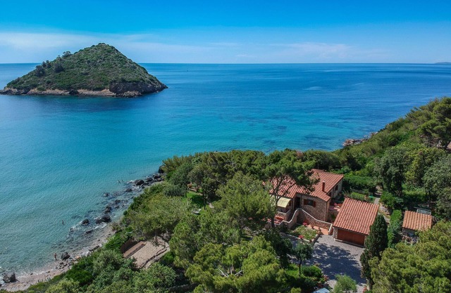 Villa Meraviglia, con impresionantes vistas al mar en Porto Ercole
