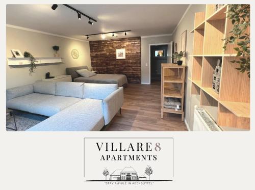VILLARE8 EG Apartment - Moderne 2 Zi Wohnung im LK Gifhorn