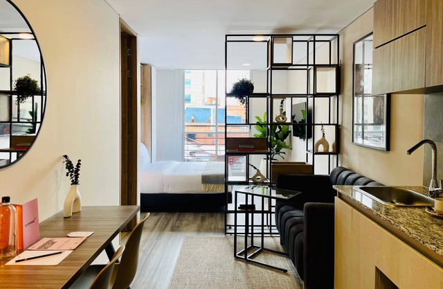 w Exceptional Loft With Modern Deco in Bogota