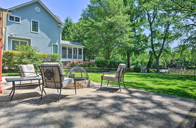 ¡NUEVO! Waterfront Annapolis Getaway w / Fishing Pier!