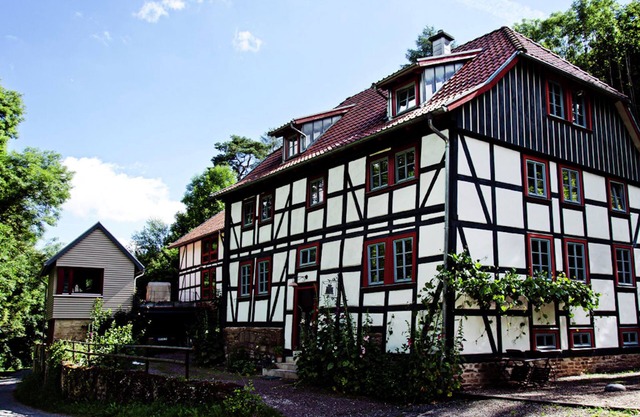 Wohnung en Thüringen con sauna y jardín