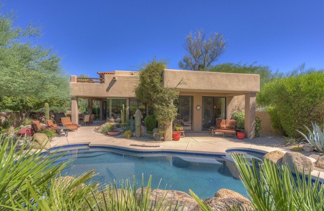 AMAZING PRIVATE YARD w/ POOL, GOLF CART, MAIN FLOOR BEDROOMS