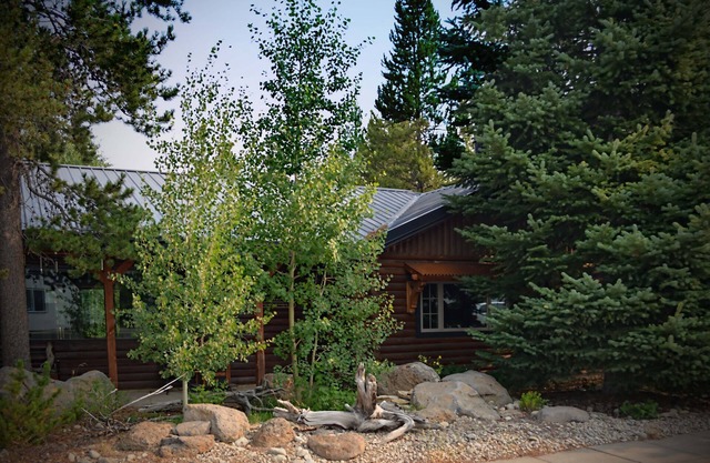 West Yellowstone Lodging - Cabina de dos plumas, espaciosa y reluciente.
