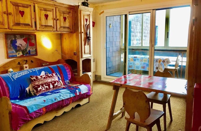 Wifi, al pie de las pistas de esquí, 2.o piso, balcón, tv, 29m², Villard de Lans