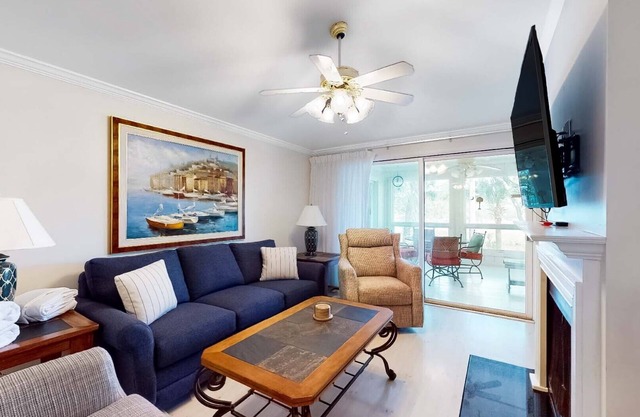 Wild Dunes casa con vista a la laguna y al golf y 2019 Sports Card