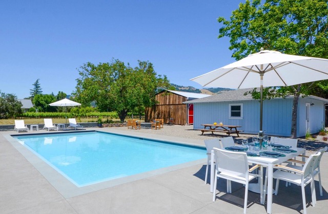 Wine Country Farmhouse con piscina en el corazón de Sonoma Wine Country