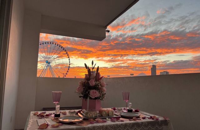 Con terraza frente a la Estrella de Puebla