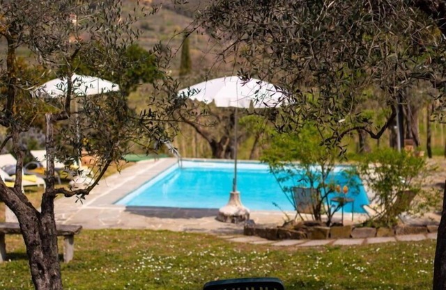 Casa de vacaciones privada con piscina privada, WIFI, A/C, TV, aparcamiento, cerca de Arezzo
