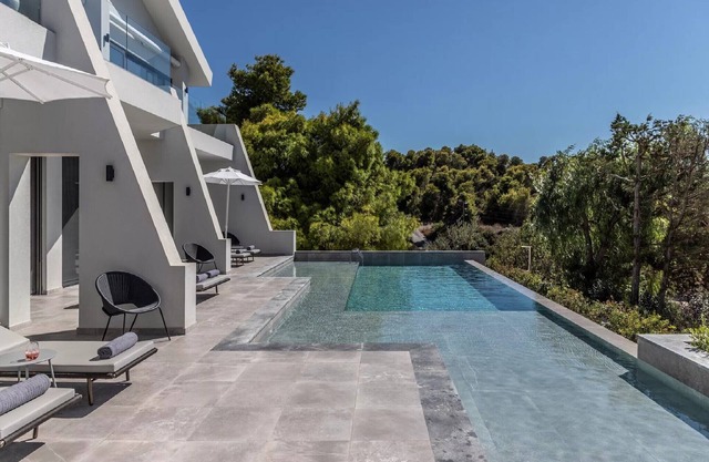 Wonderful Kranidi Villa | Villa Dolce Azzurra | Private Pool | Exercising Equipment | Outdoor Kitchen & BBQ | Modern Furnishing | Porto Heli