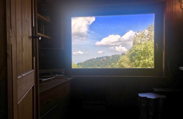 apartamento de madera cerca de las pistas