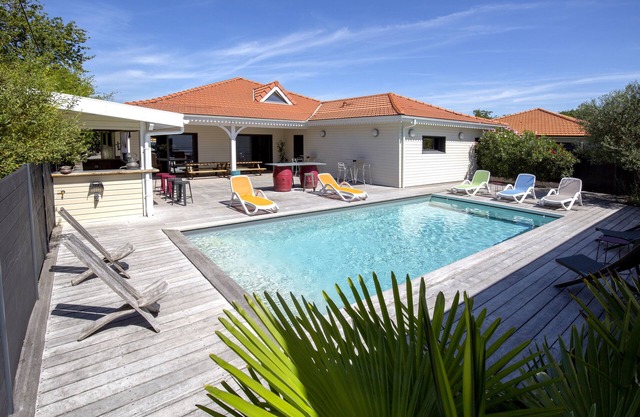 Villa de madera 26 personas Bord du Bassin d'Arcachon