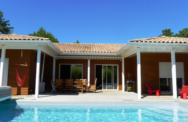 chalet de madera en Cap Ferret, 8 personas