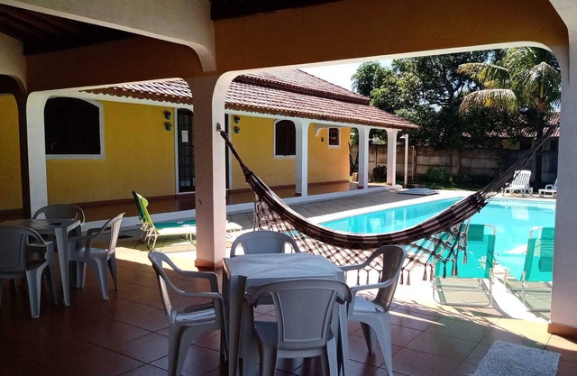 Linda Chácara Amarela - ¡gran Casa de Campo con Piscina en Analândia!