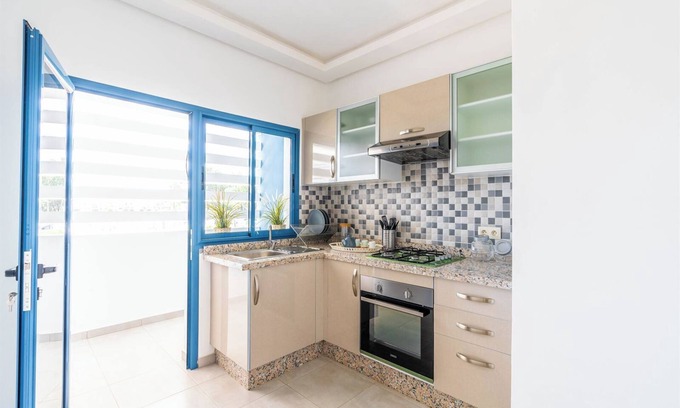 Martil Apartamento | À 3 Minutes du Plage de Martil ! Appartement lux Idéal Pour les Familles