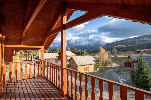 Le Devoluy Chalet De Esquí | À 400m des pistes, confortable chalet pour 10