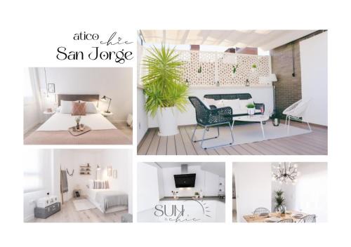Santiago y Zaraiche Apartamento | Ático Chic San Jorge