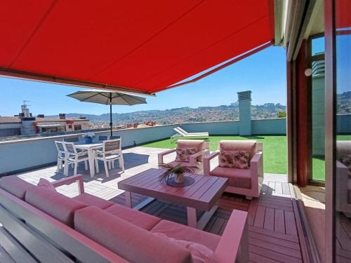 Lavadores Apartamento | Ático Chill-Out de lujo con piscina y garaje gratis