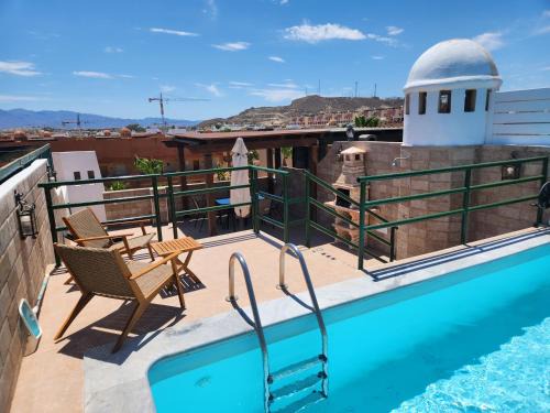 Playa de Vera Apartamento | ÁTICO DUPLEX ESPECTACULAR MARMOLADO con PISCINA PRIVADA!
