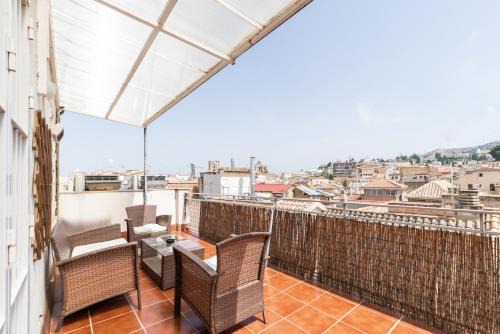 Centro de Granada Apartamento | Ático espectacular en pleno centro, parking Gratuito