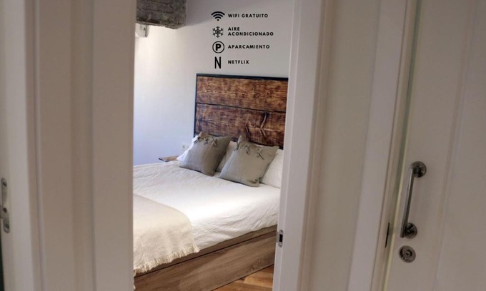 Centro Apartamento | Ático Industrial Céntrico, Reformado, Air-Acond, WiFi