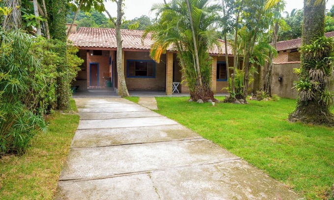 Praia de Barequecaba Chalet De Esquí | Ótima casa c Wi-Fi 8 min da praia Barequeçaba/SP