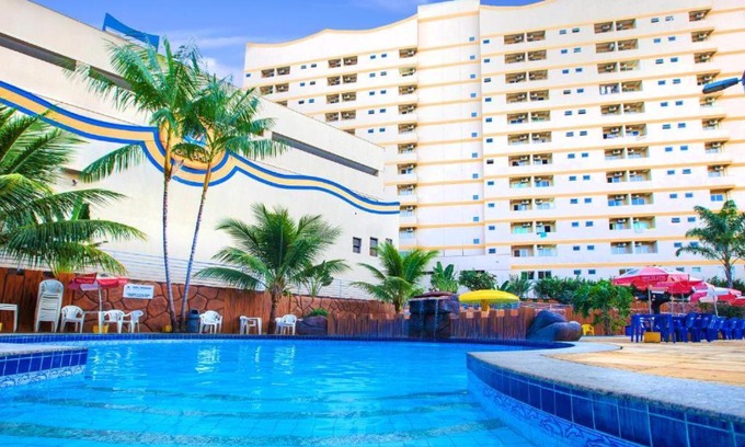 Centro Apartamento | Ótimo apê 2 quartos com piscina 24hs em Caldas Novas