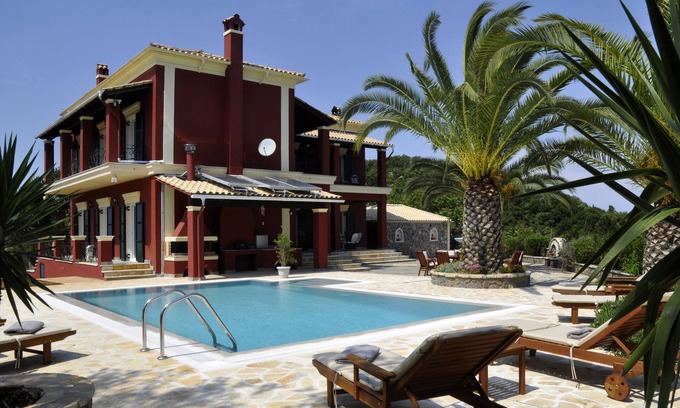 Limni Villa | Villa Kerkyra con piscina privada. Lejos de todo. Absoluta área romántica.
