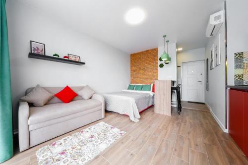 Podilskyj Apartamento | Апартаменти MYFREEDOM ЖК Місто Квітів поруч із метро Сирець