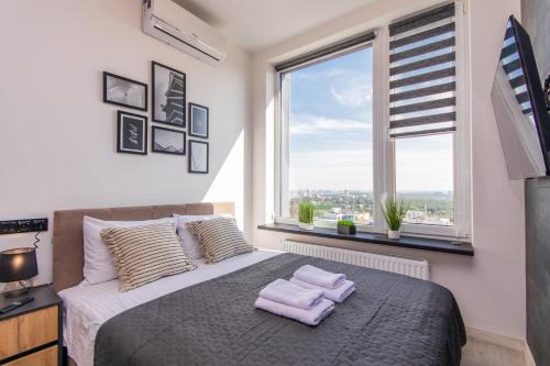 Holosiivskyj Apartamento | Апартаменти MYFREEDOM поруч із метро Теремки