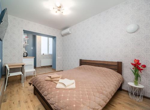 Petrovskoye Apartamento | Блакитна студия, Південний вокзал 5 хвилин