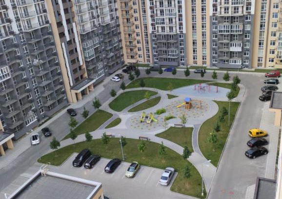 Holosiivskyj Apartamento | Номер-студіо "Міні Феофанія" Заболотного 148, Кришталеві Джерела, лікарня, пораненим воїнам -10"