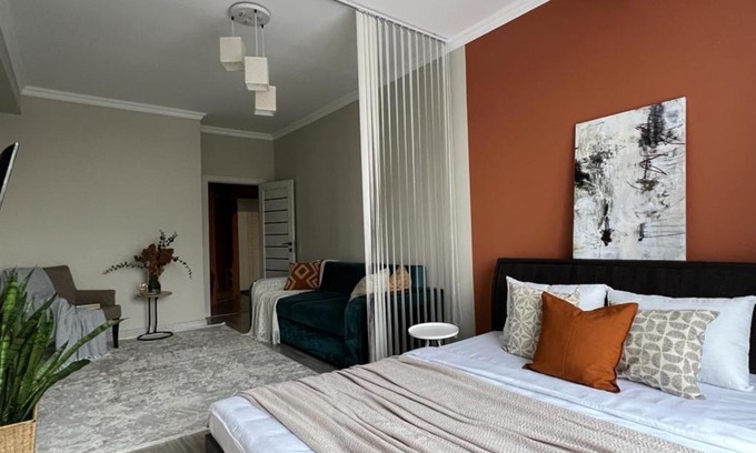 Kazakhstan Apartamento | Просторные двухкомнатные апартаменты Терракота