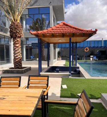 Sahab Chalet De Esquí | شاليه المطار