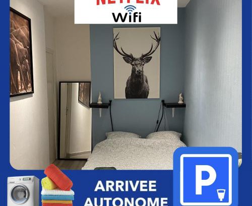 Cret de Roc Apartamento | 010 CHIC & COSY F1 29m2 HYPERCENTRE WIFI SMART TV NETFLIX