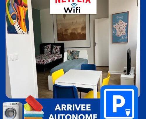 Cret de Roc Apartamento | 011 CHIC & COSY STUDIO 40m2 HYPERCENTRE WIFI SMART TV NETFLIX