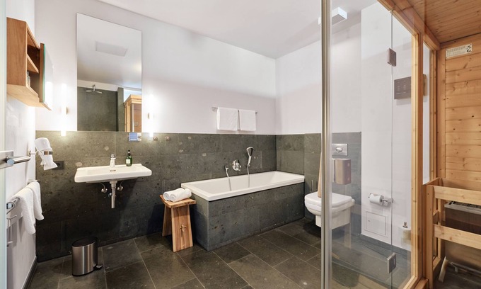 Wessendorf Apartamento | 05-ferienwohnung 5, 78 qm, 1 Schlafraum, 1 Wohnküche, Sauna, Bad/wc