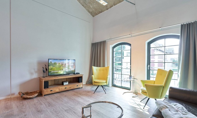 Wessendorf Apartamento | 08-ferienwohnung 8, 61 qm, Schlafgalerie, Wohnküche, Dusche/wc