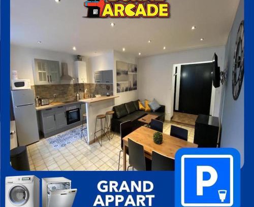 Cret de Roc Apartamento | 09 CHIC & COSY GRAND APPART 4 PIECES 75m2 HYPERCENTRE WIFI SMART TV NETFLIX