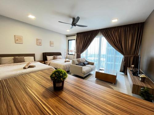 Shah Alam Apartamento | 1-5 Pax Comfy Trefoil Studio-Walk to Setia City Mall & Setia City Convention Centre