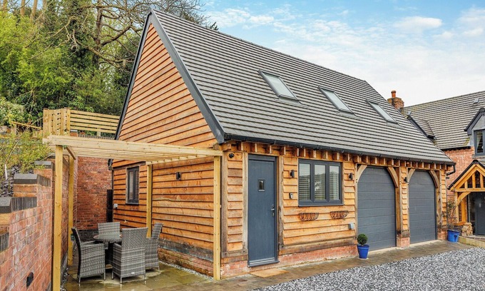 Buildwas Cabaña | Alojamiento de 1 habitaciones en Bridgnorth and Ironbridge