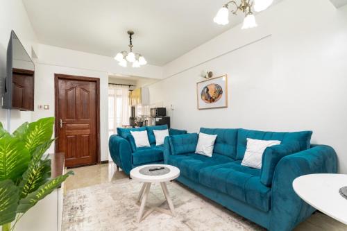 Kilimani Apartamento | 1 Bed and exta bedroom at Kilimani Yaya centre-Nairobi