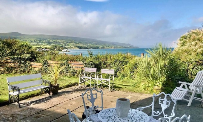 Ballygally Apartamento | Ballygally Seaview and garden 1 bedroom hideaway