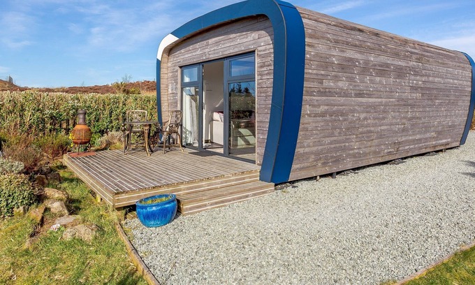 Portnalong Cabaña | Alojamiento de 1 habitación en cerca de Carbost, Isla de Skye