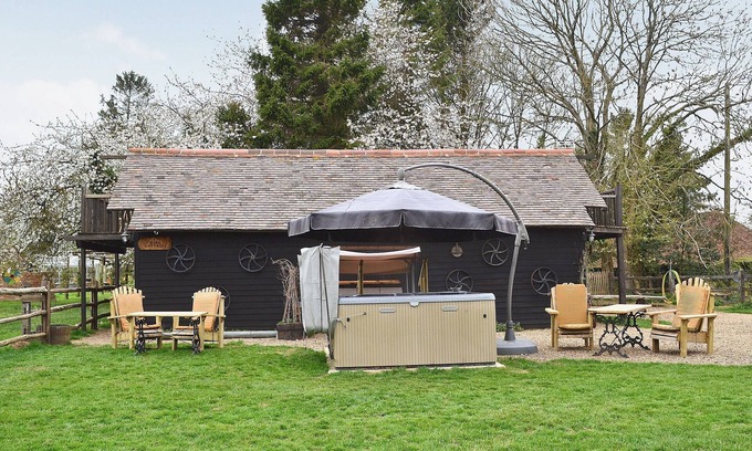 Elmsted Cabaña | Alojamiento de 1 habitaciones en Stelling Minnis, near Canterbury