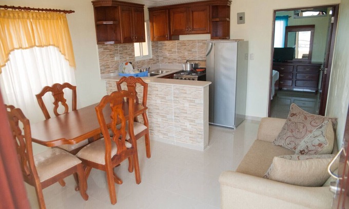 Corales del Sur Apartamento | Tropical Island Aparthotel - Apartamento de diseño, 1 habitación, cocina básica - Vistas a la ciudad