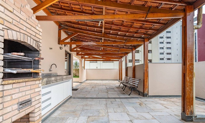 Indianopolis Apartamento | 1 Bedroom Apartment with pool 600m from Moema/SP metro station NPZ093