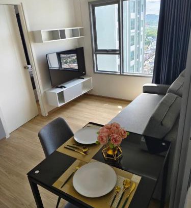 Hat Yai Apartamento | 1 Bedroom condo next to Central Hatyai