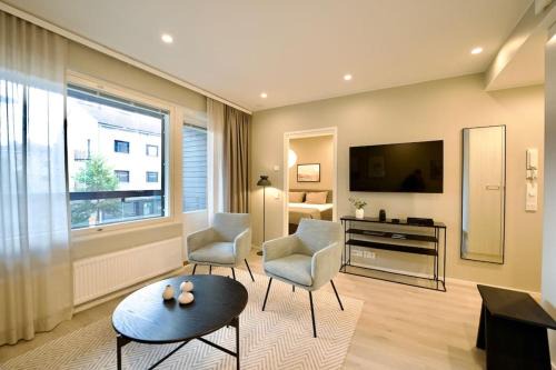 Rovaniemi Apartamento | 1 Bedroom Master Suite w Sauna - Downtown